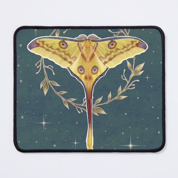 Item preview, Comet Moth With Wreath Among The Stars designed and sold by JennDePaolaArt.