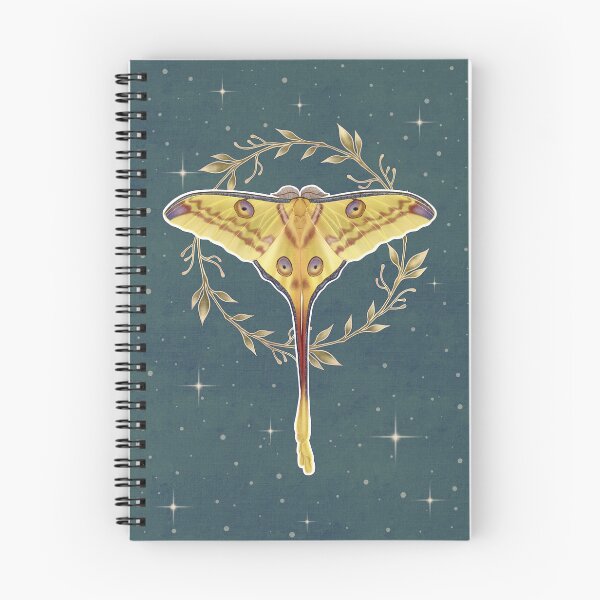 Item preview, Comet Moth With Wreath Among The Stars designed and sold by JennDePaolaArt.
