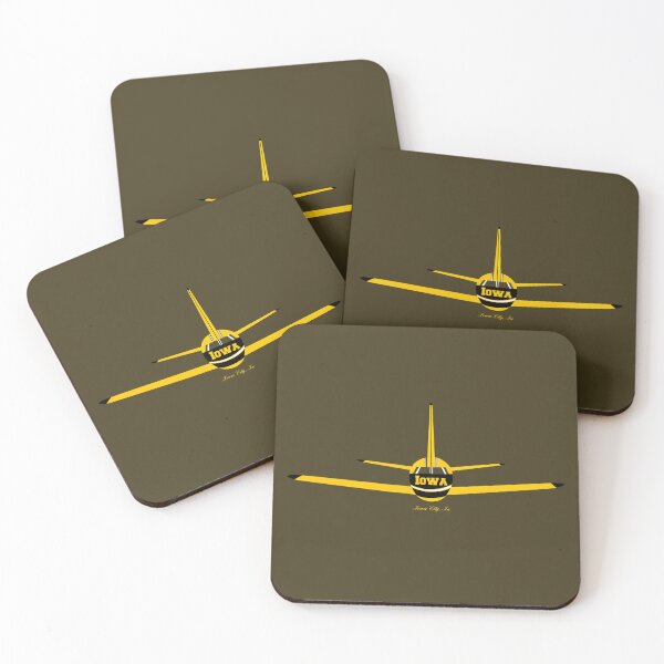 Item preview, Iowa City Iowa IA Airplane Logo designed and sold by Lartheviking.