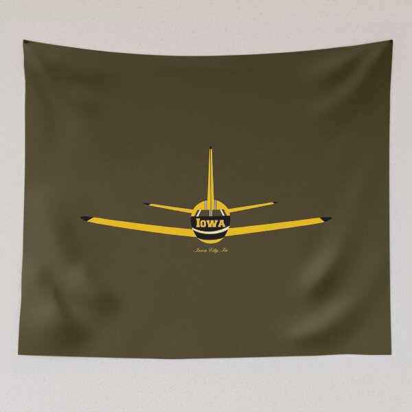 Item preview, Iowa City Iowa IA Airplane Logo designed and sold by Lartheviking.