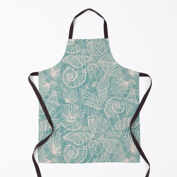Item preview, Summer seashell - blue vintage holiday season - relax designed and sold by ElmLenonn.