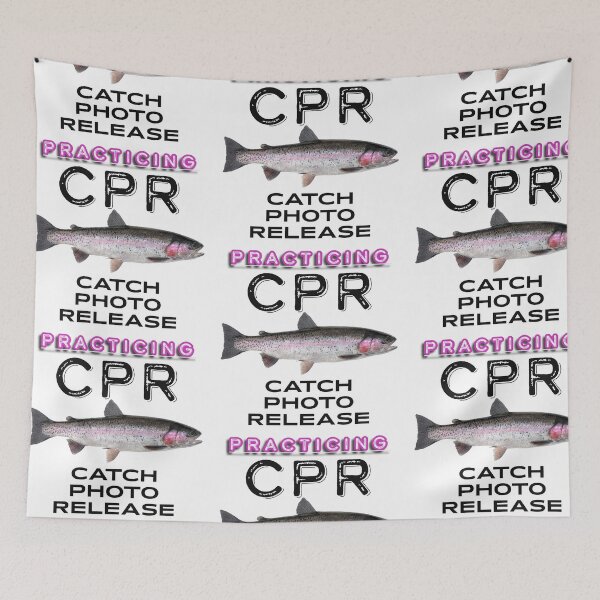 Item preview, Practicing CPR catch photo release with fish designed and sold by TheBruce77.