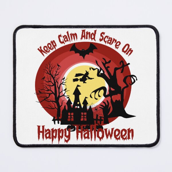 Item preview, Keep Calm And Scare On - Frightfully Fun: Top Picks for Halloween Design Lovers! designed and sold by Techflare.