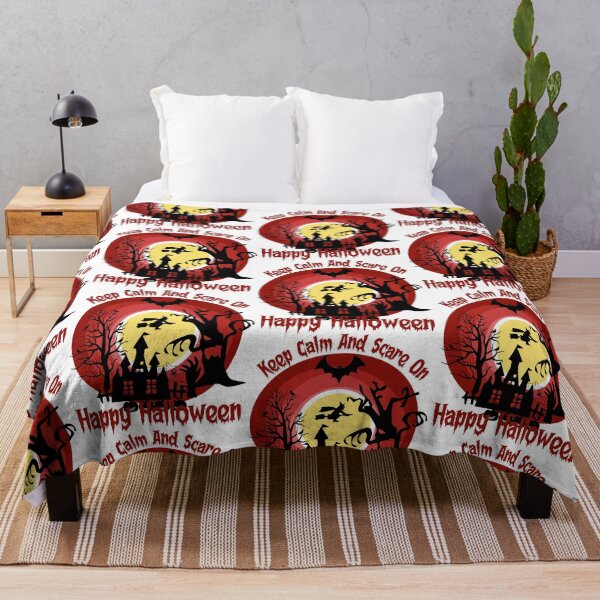 Item preview, Keep Calm And Scare On - Frightfully Fun: Top Picks for Halloween Design Lovers! designed and sold by Techflare.