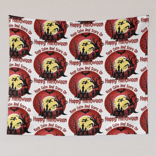 Item preview, Keep Calm And Scare On - Frightfully Fun: Top Picks for Halloween Design Lovers! designed and sold by Techflare.