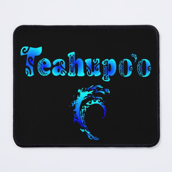 Item preview, TEAHUPO'O (mythical wave) - blue lagoon designed and sold by Nesian-Tahiti.