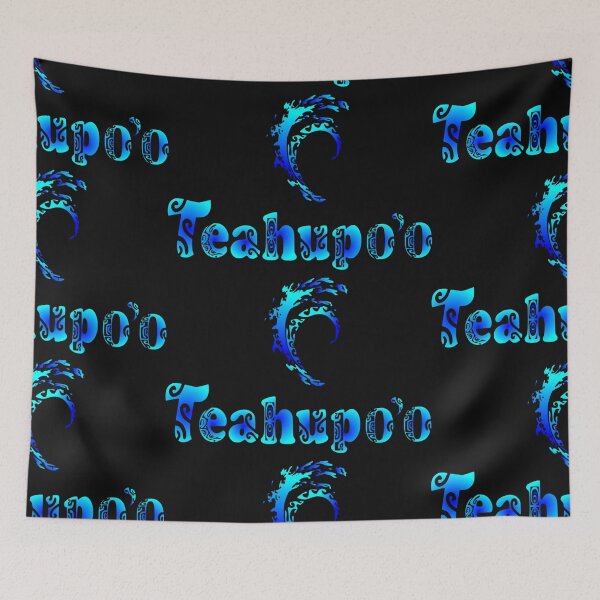 Item preview, TEAHUPO'O (mythical wave) - blue lagoon designed and sold by Nesian-Tahiti.