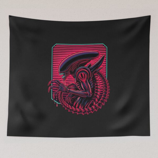 Item preview, Retro Neon Xeno v5 designed and sold by GhostMachine13.
