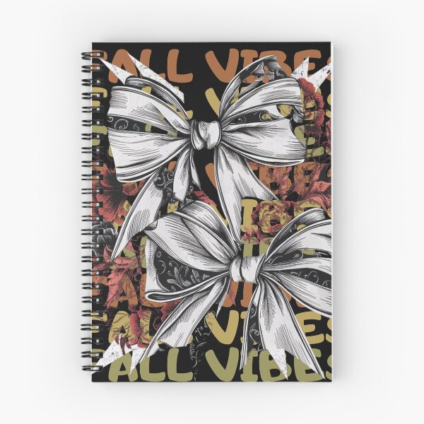 Item preview, Coquette Floral Fall Vibes Autumn retro bow designed and sold by rtlabdo.