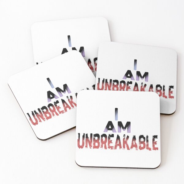 Item preview, I AM UNBREAKABLE designed and sold by Wish Design.