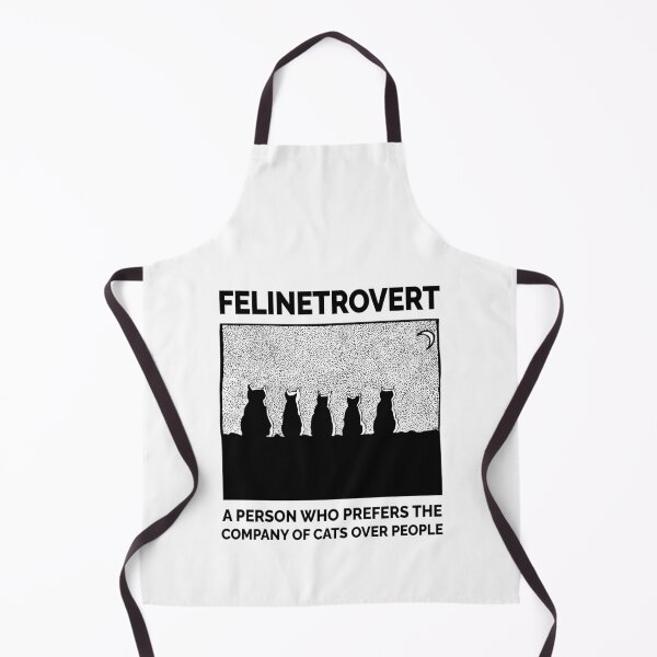 Item preview, Felinetrovert. A person who prefers the company of cats over people. designed and sold by Shanyacreates.