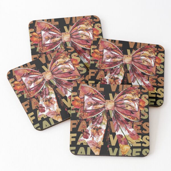 Item preview, Copy of Coquette Floral Fall Vibes Autumn retro bow 1 designed and sold by rtlabdo.