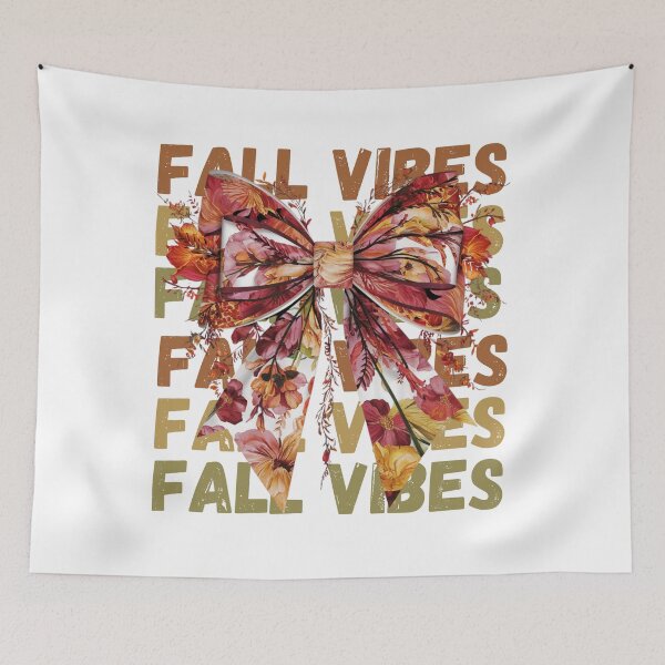 Item preview, Copy of Coquette Floral Fall Vibes Autumn retro bow 1 designed and sold by rtlabdo.