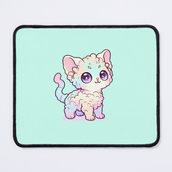 Item preview, Devon rex cat designed and sold by Anna Halasek.