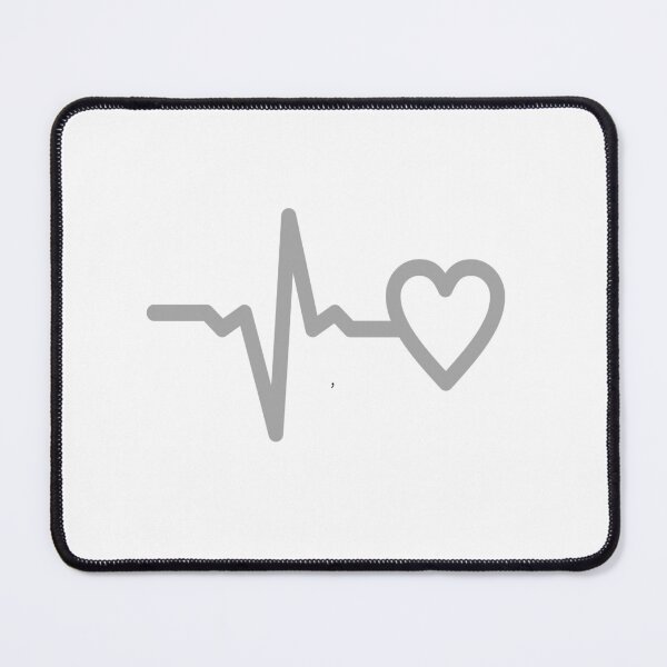 Item preview, Good health line with heart  designed and sold by RubyCollection.