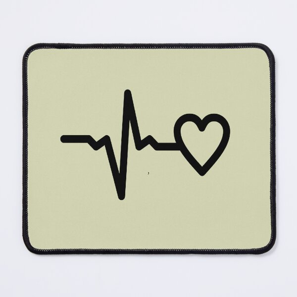 Item preview, Good health line with heart  designed and sold by RubyCollection.