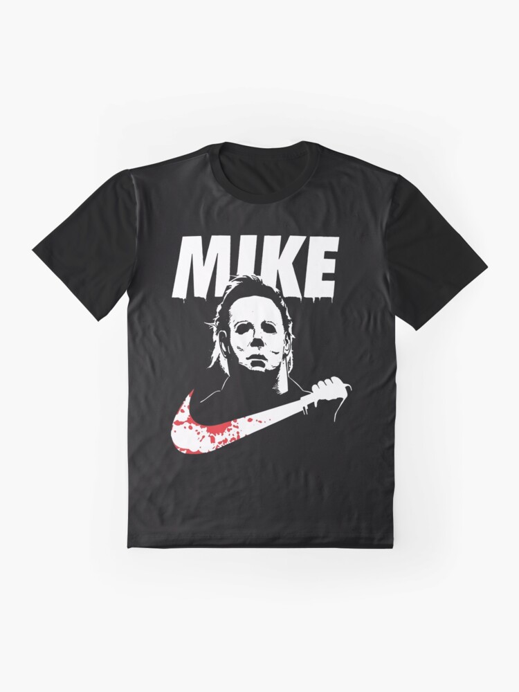 Thumbnail 4 of 5, Graphic T-Shirt, Funny Halloween Mike Myers designed and sold by lilghostslife.