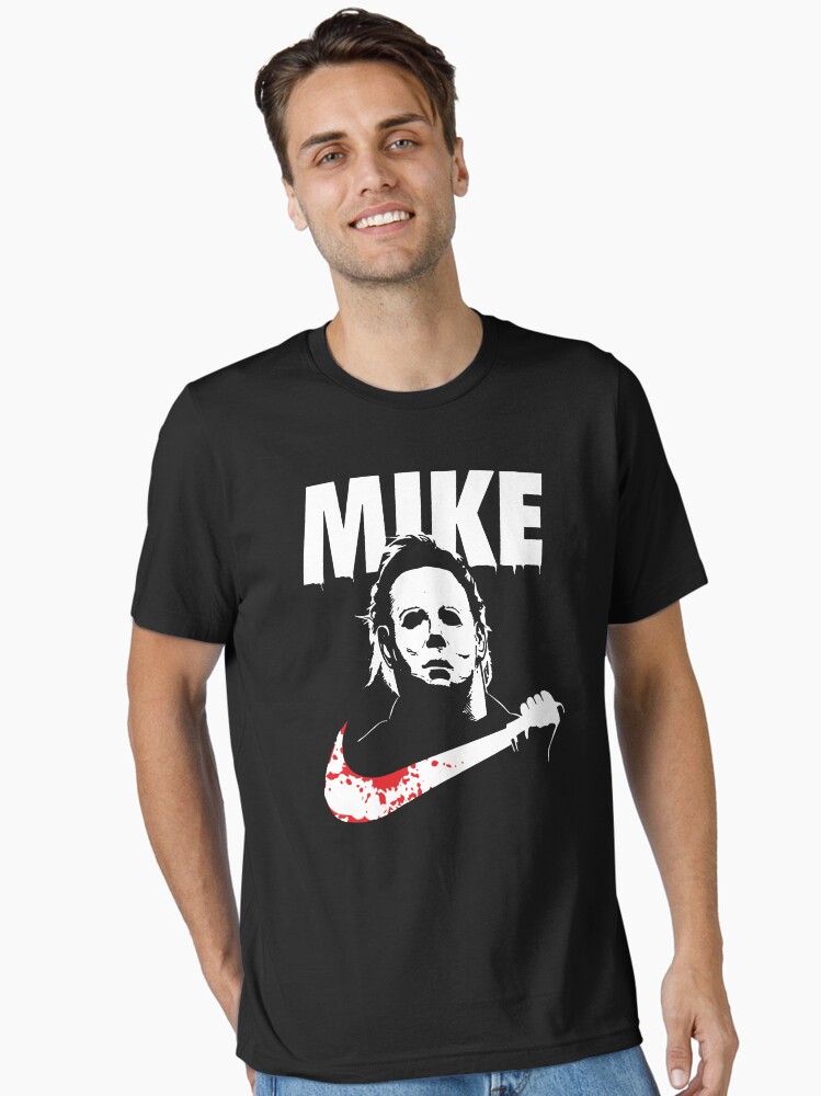 Thumbnail 1 of 7, Essential T-Shirt, Funny Halloween Mike Myers designed and sold by lilghostslife.