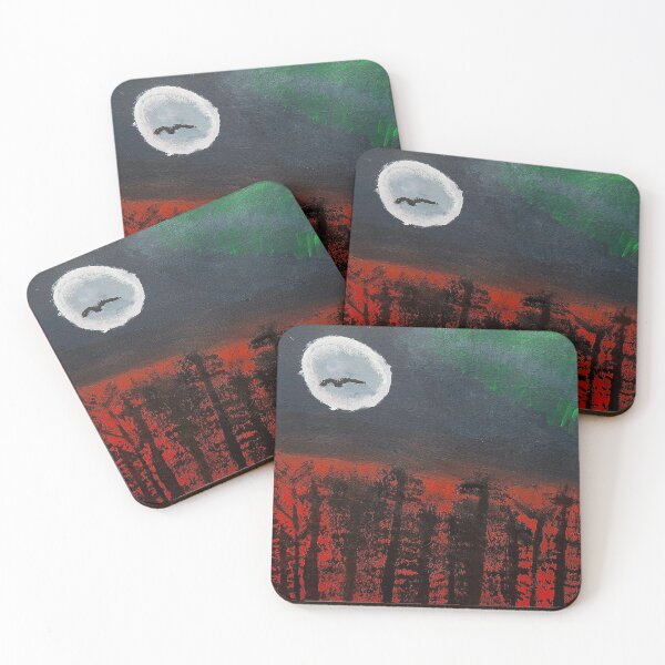 Item preview, Eerie Forest At Night designed and sold by LHArt98.
