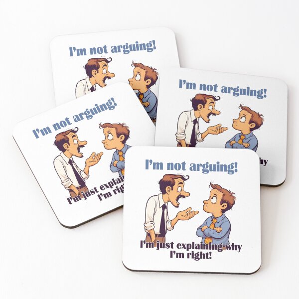 Item preview, I'm not arguing (2) designed and sold by Black Sands Art.