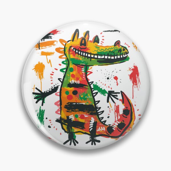 Item preview, Whimsical Alligator Neo-expressionists Graffiti designed and sold by Sturdust.