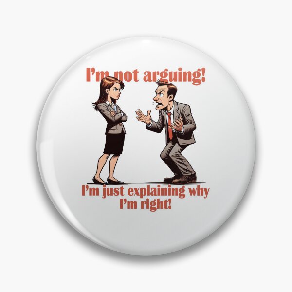Item preview, I'm not arguing (3) designed and sold by Black Sands Art.