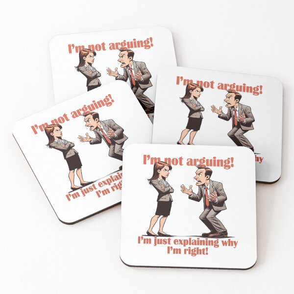 Item preview, I'm not arguing (3) designed and sold by Black Sands Art.