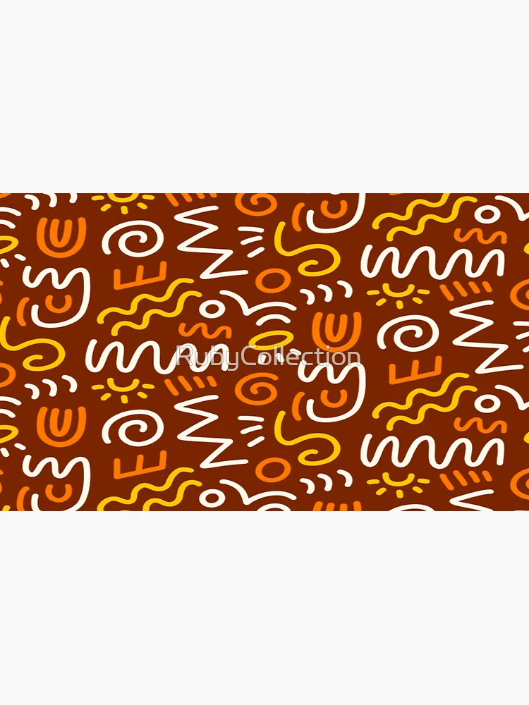 Thumbnail 4 of 4, Coffee Mug, Tribal African Print, Aztec seamless pattern texture designed and sold by RubyCollection.