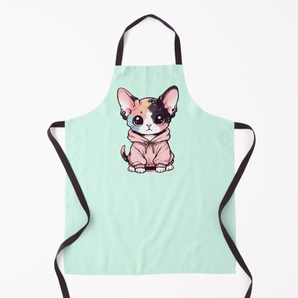 Item preview, Devon rex cat designed and sold by Anna Halasek.