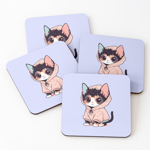 Item preview, gato devon rex designed and sold by Anna Halasek.