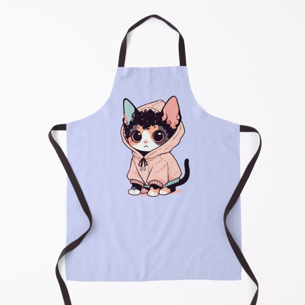 Item preview, Devon rex cat designed and sold by Anna Halasek.