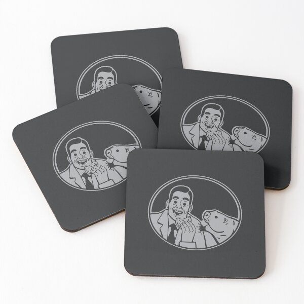 Item preview, A person and a groundhog sharing a snack in gray ink designed and sold by martodesign.