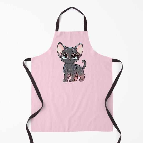 Item preview, Devon rex cat designed and sold by Anna Halasek.