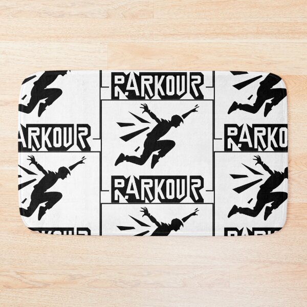 Item preview, PARKOUR: Flight silhouette, framed image designed and sold by SplashTastic.