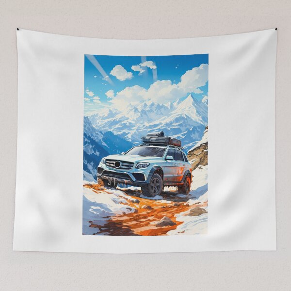 Item preview, Mercedes GLS Off-Road Adventure in the Snowy Mountains designed and sold by RevUpDesign.