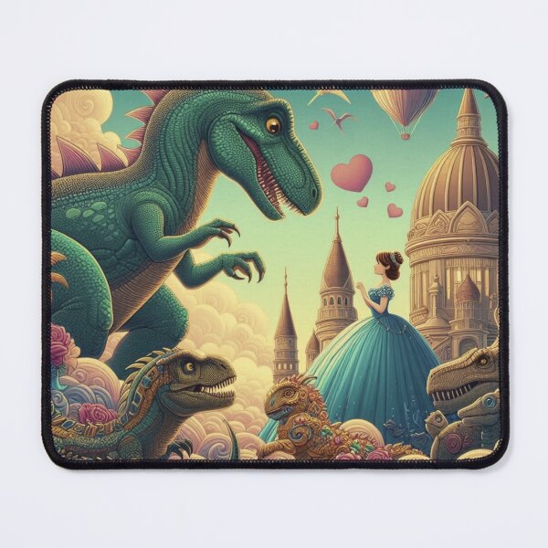 Item preview, Dreamlike Princess Realm with Soaring Dragons designed and sold by choder61.