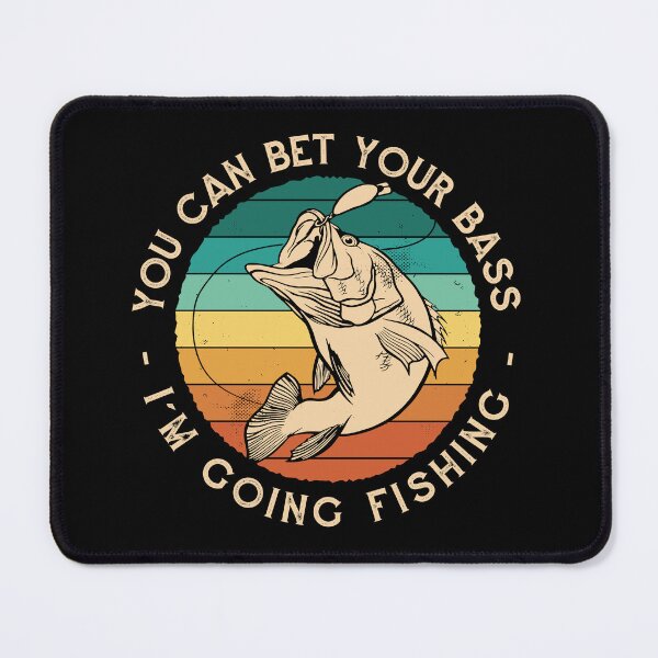 Item preview, Funny fishing retro sunset  designed and sold by TurtleDojo.
