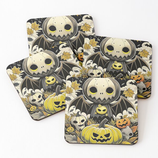 Item preview, Pumpkin devil on Halloween night designed and sold by ChouWorkDesign.