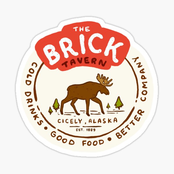 The Brick Tavern Sticker