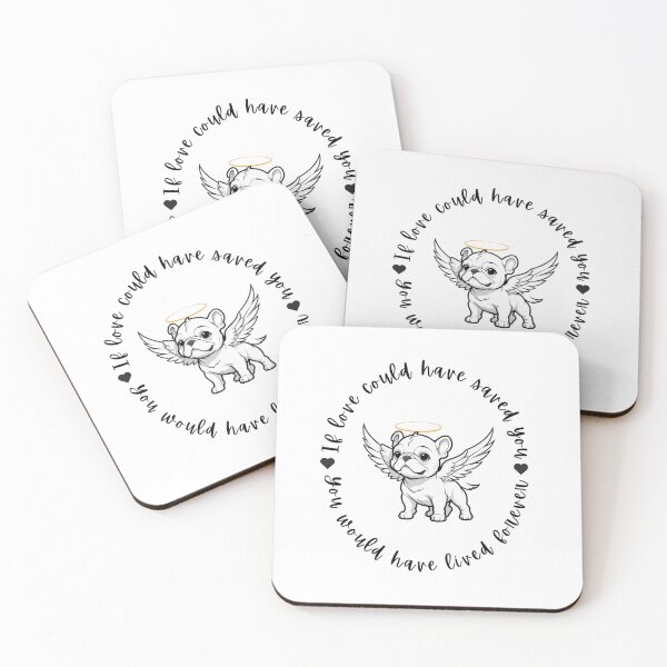 Item preview, If Love Could Have Saved You You Would Have Lived Forever Bulldog Memorial designed and sold by FreeStyleTrend.