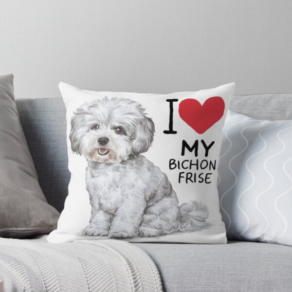 Item preview, I love my Bichon Frise  designed and sold by 123ks.