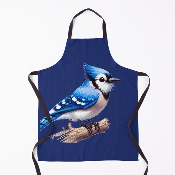 Item preview, A Whimsical Bluejay Here To Make Your Day designed and sold by Hall-O-Gram.