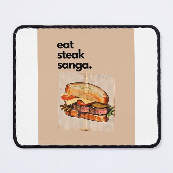 Item preview, Eat Steak Sanga. designed and sold by jonoLAB.