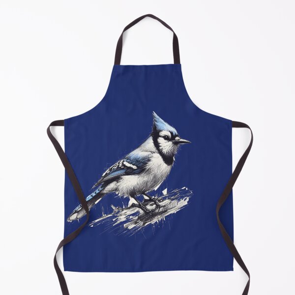 Item preview, Whimsical Bluejay Here To Make Your Day designed and sold by Hall-O-Gram.