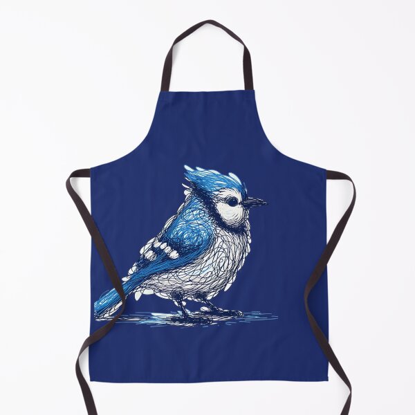 Item preview, Whimsical Bluejay Here To Make Your Day designed and sold by Hall-O-Gram.