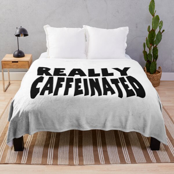 Item preview, REALLY CAFFEINATED. BLACK DESIGN designed and sold by Rejiboustarts.