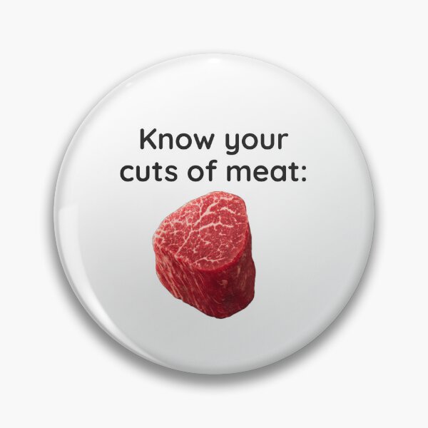 Item preview, Know your cuts of meat: Filet Mignon designed and sold by WhackoDesigns.