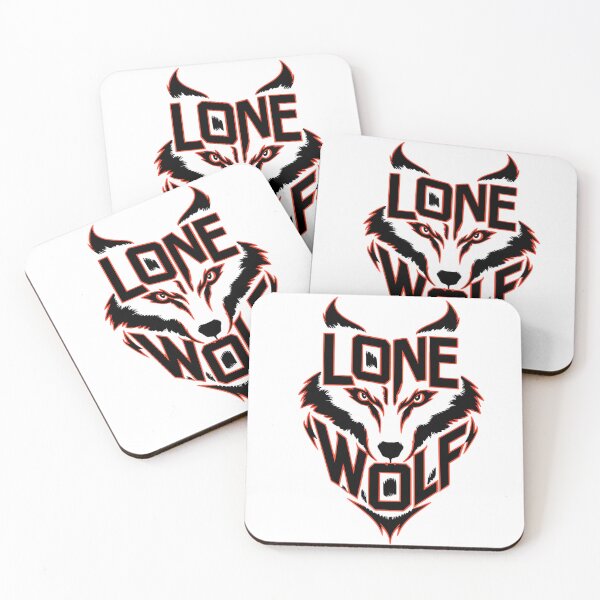 Item preview, motivational, wolf, lone wolf series designed and sold by Divine-Favour.