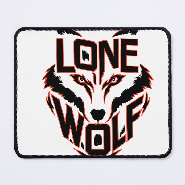 Item preview, motivational, wolf, lone wolf series designed and sold by Divine-Favour.