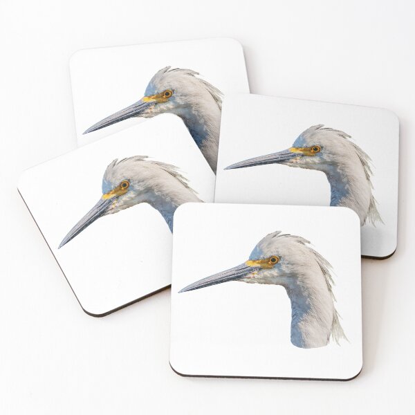 Item preview, Little Egret headshot designed and sold by Dalyndigital Photography.